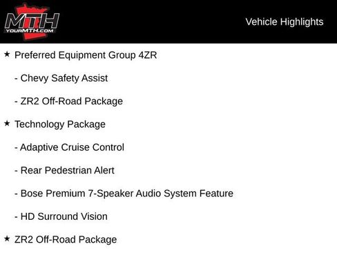 Used 2026 Chevrolet Colorado ZR2 w/ Technology Package AWD/4WD image 5