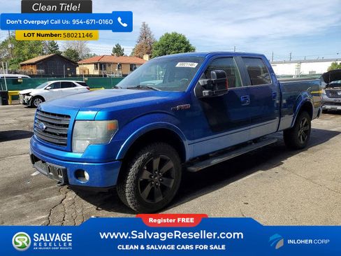 Used 2014 Ford F150 FX4 w/ Equipment Group 402A Luxury AWD/4WD image 1