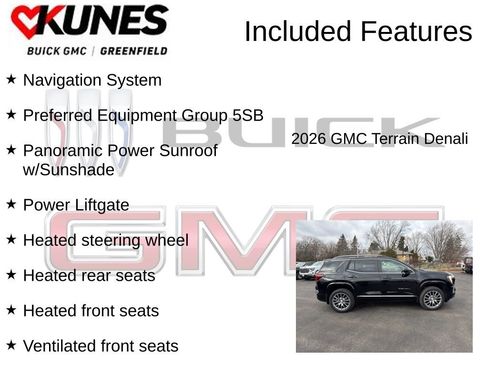 New 2026 GMC Terrain Denali w/ LPO, Floor Liner Package image 3
