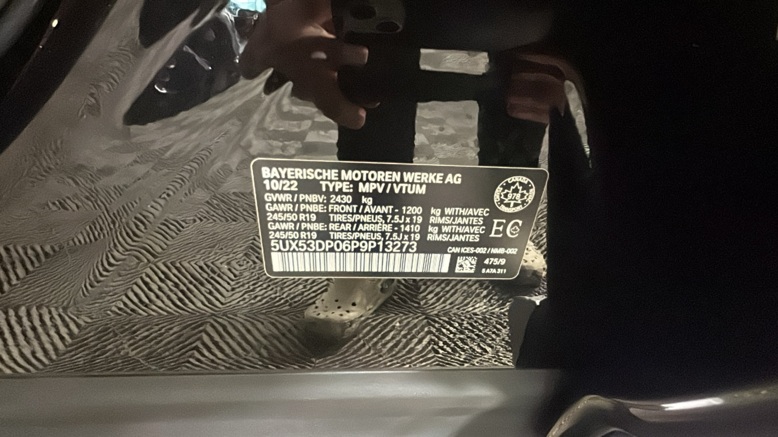 Used 2023 BMW X3 xDrive30i AWD/4WD image 11