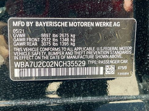 Used 2022 BMW 750i xDrive w/ Executive Package image 34