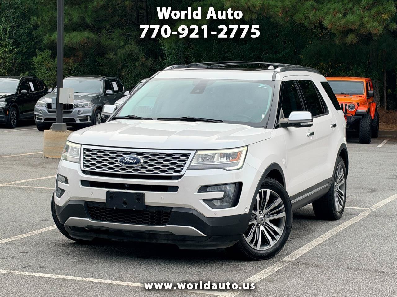 Used 2017 Ford Explorer Platinum AWD/4WD image 1