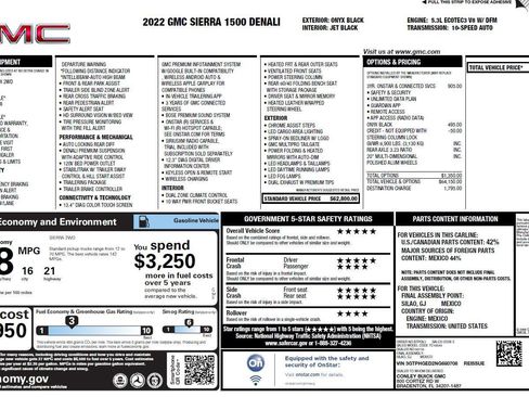 Certified 2022 GMC Sierra 1500 Denali image 4