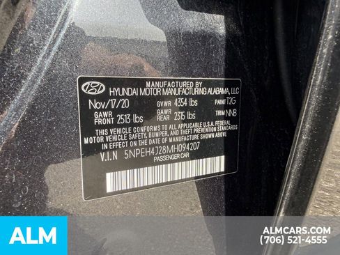 Used 2021 Hyundai Sonata Limited w/ Winter Weather Package FWD image 16
