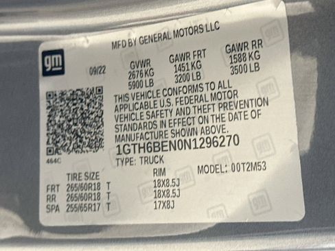 Used 2022 GMC Canyon Elevation Standard w/ Convenience Package AWD/4WD image 41
