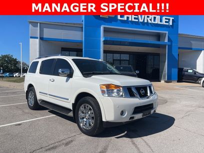 Used 2015 Nissan Armada Platinum w/ 2nd Row Captain Seat Package