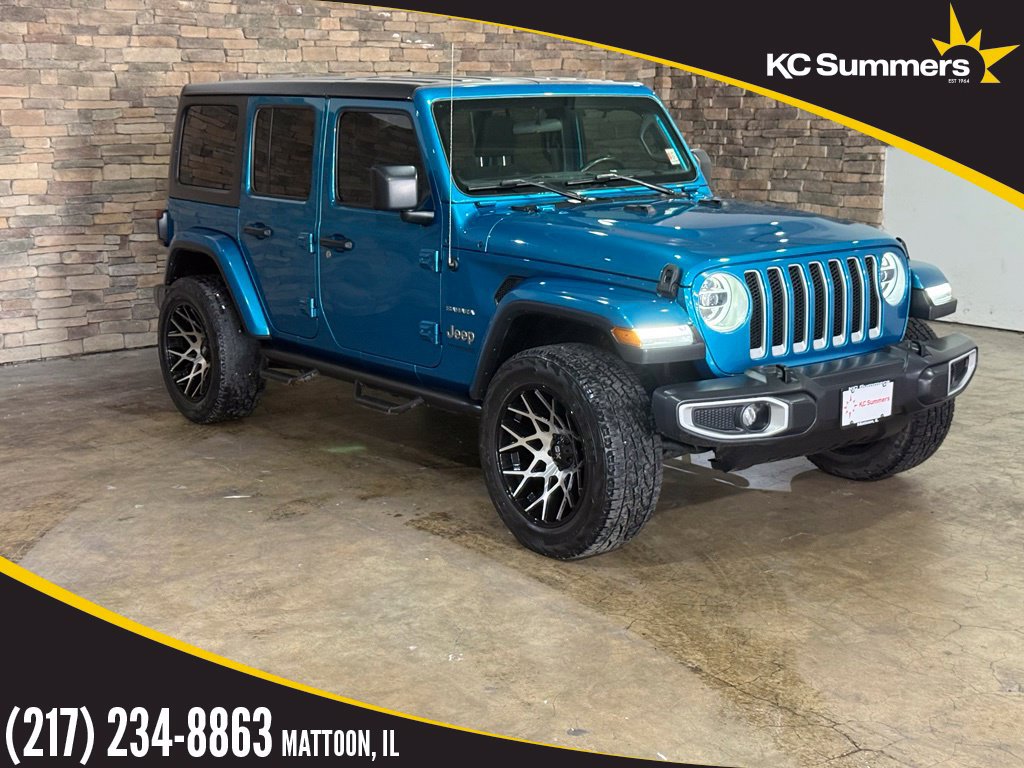Used 2019 Jeep Wrangler Unlimited Sahara w/ Safety Group AWD/4WD image 1