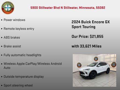 Used 2024 Buick Encore GX Sport Touring image 10