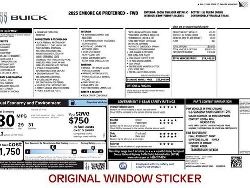 Used 2025 Buick Encore GX Preferred FWD image 3