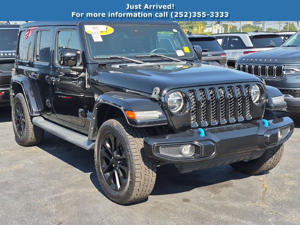 Used 2021 Jeep Wrangler Unlimited Sahara AWD/4WD image 1