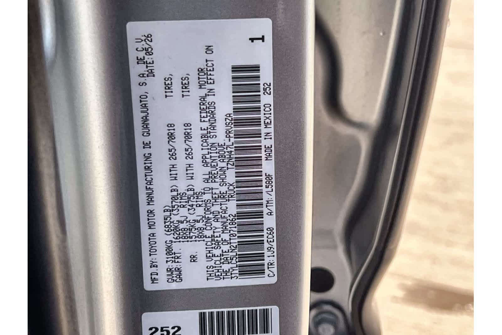 Used 2026 Toyota Tacoma 4x4 Double Cab Hybrid image 23