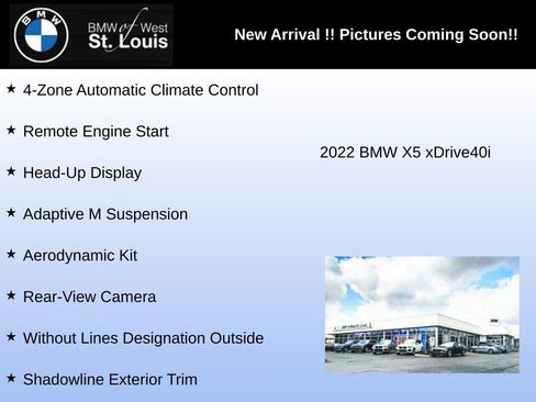 Used 2022 BMW X5 xDrive40i w/ M Sport Package image 4