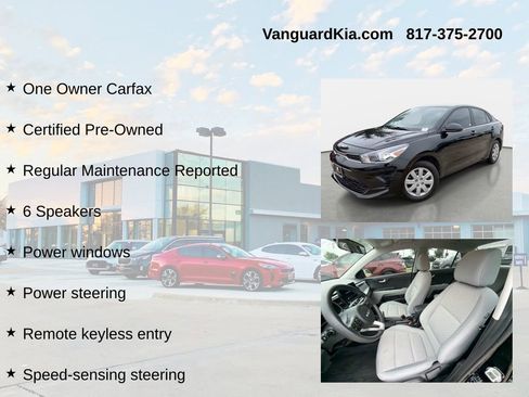 Certified 2022 Kia Rio S FWD image 6