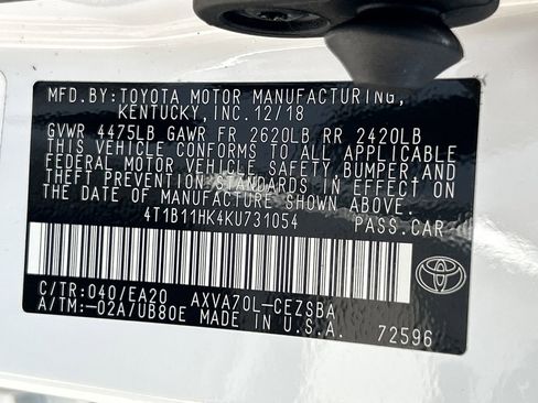 Used 2019 Toyota Camry image 27