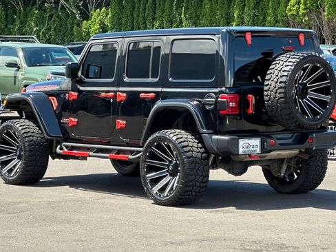 Used 2021 Jeep Wrangler Unlimited Rubicon w/ Uconnect 4C Nav & Sound Group AWD/4WD image 6