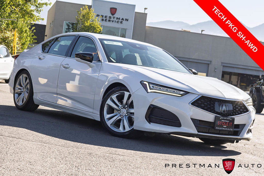 Used 2021 Acura TLX w/ Technology Package AWD/4WD image 1