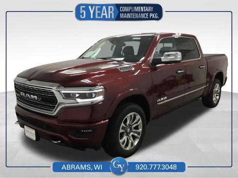 Used 2022 RAM 1500 Limited w/ Body Color Bumper Group AWD/4WD image 1