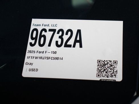 Certified 2025 Ford F150 Raptor w/ Equipment Group 803A Raptor R image 30