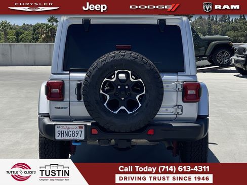 Used 2023 Jeep Wrangler Unlimited Rubicon 4xe w/ Steel Bumper Group AWD/4WD image 5