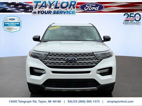 Certified 2023 Ford Explorer Limited w/ Limited Technology Package AWD/4WD image 2