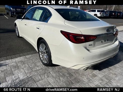 Used 2021 INFINITI Q50 Luxe w/ Cargo Package image 3