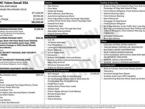 Certified 2021 GMC Yukon Denali w/ Denali Premium Package image 10