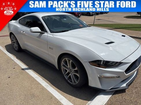 Used 2021 Ford Mustang GT Premium w/ Carbon Sport Interior Package RWD image 2