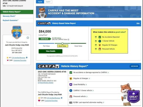 Used 2025 GMC Sierra 2500 AT4X image 11