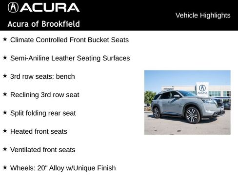 Used 2022 Nissan Pathfinder Platinum w/ Lighting Package (N93) image 20
