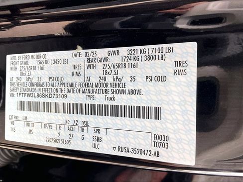 Used 2025 Ford F150 XLT w/ Equipment Group 301A Standard AWD/4WD image 36