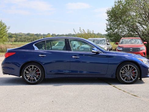 Used 2017 INFINITI Q50 Red Sport 400 image 7