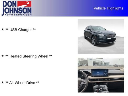 Used 2022 Lincoln Nautilus Reserve w/ Equipment Group 201A image 13