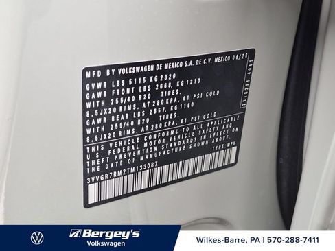 New 2026 Volkswagen Tiguan SE R-Line AWD/4WD image 30