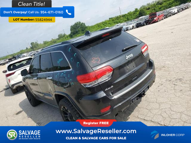 Used 2014 Jeep Grand Cherokee Overland AWD/4WD image 3