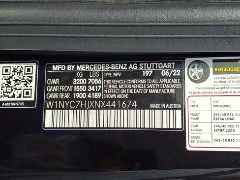 Certified 2022 Mercedes-Benz G 63 AMG 4MATIC image 30