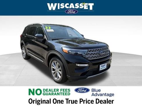 Certified 2022 Ford Explorer Limited w/ Equipment Group 301A image 1
