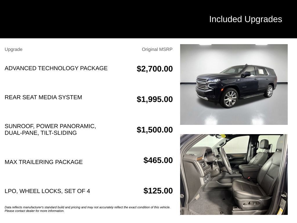Used 2024 Chevrolet Tahoe High Country w/ Advanced Technology Package AWD/4WD image 7