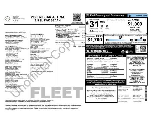 Used 2025 Nissan Altima 2.5 SL image 3