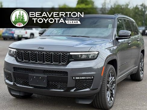 Used 2025 Jeep Grand Cherokee L Summit w/ Obsidian Package AWD/4WD image 1
