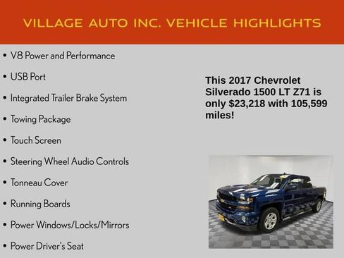 Used 2017 Chevrolet Silverado 1500 LT w/ All Star Edition AWD/4WD image 7
