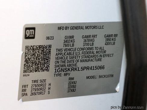 Used 2023 Chevrolet Tahoe RST w/ Sport Performance Package image 34