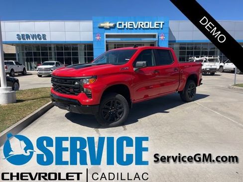 New 2026 Chevrolet Silverado 1500 Custom Trail Boss w/ Turbomax Blackout Package AWD/4WD image 1