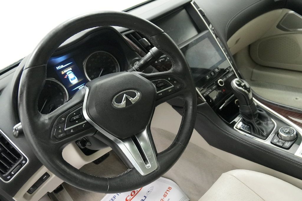Used 2018 INFINITI Q50 Luxe w/ All Weather Package (L93) AWD/4WD image 14