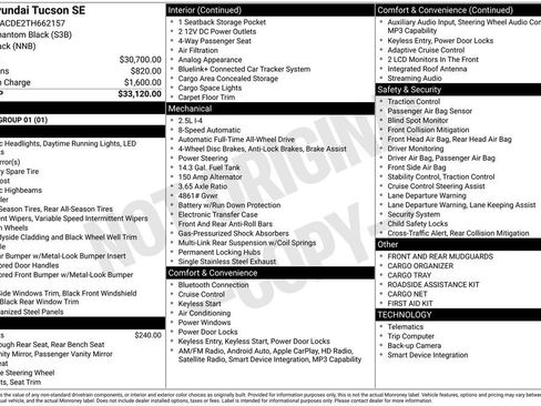 Used 2026 Hyundai Tucson SE image 35
