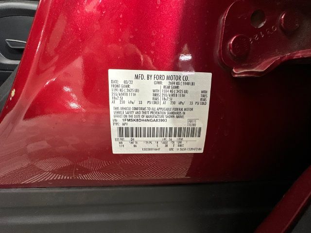 Used 2022 Ford Explorer XLT AWD/4WD image 35