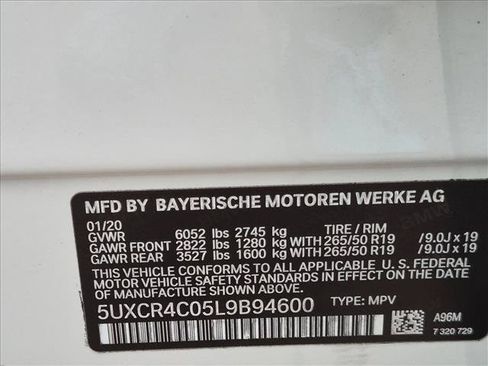 Used 2020 BMW X5 sDrive40i w/ Convenience Package RWD image 17