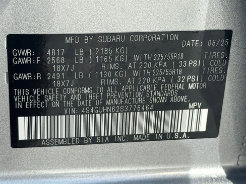 New 2025 Subaru Crosstrek 2.5i Limited image 28