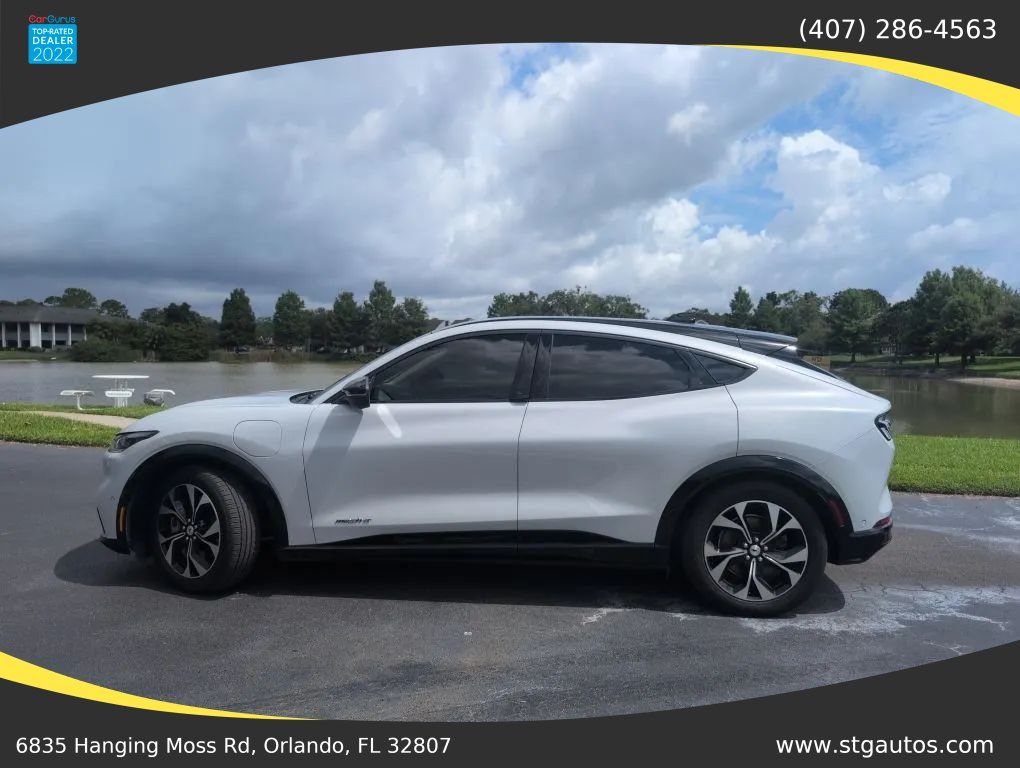 Used 2021 Ford Mustang Mach-E Premium RWD image 2