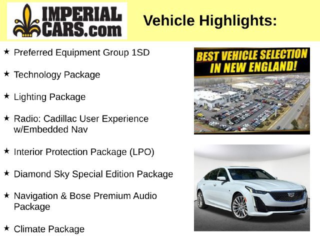 Certified 2022 Cadillac CT5 Premium Luxury RWD image 3