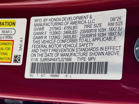 New 2026 Honda CR-V EX image 30
